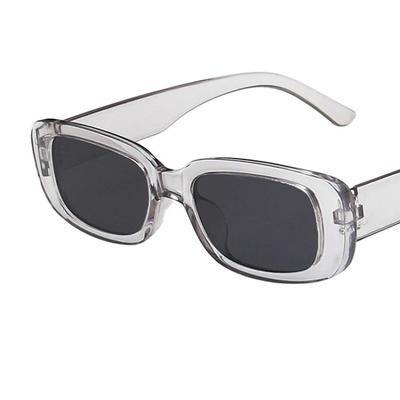 Luksusowe Małe Okulary Przeciwsłoneczne z Oprawką Dla Kobiet Mężczyzn Retro Moda Punk Prostokątne Soczewki Okulary Przeciwsłoneczne Klasyczne Okulary UV400