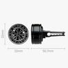 Harukado / CARALL Elduran Grister 2P Platinum Shower Model Number: 3388