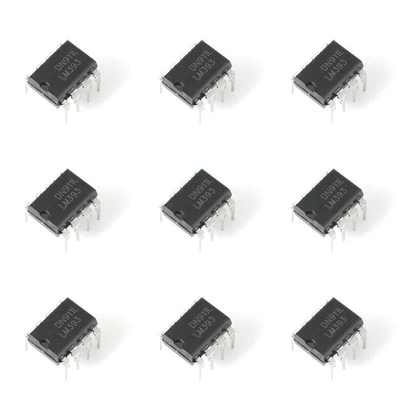 50 buc/cutie LM358P LM393P NE555P DIP kit electronic pentru circuite integrate LM358 LM393 NE555 IC amplificator operațional