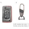 For Peugeot 207 307 308 407 607 807 Citroen Grand C4 Picasso DS3 DS4 Jumpy 3 Button Leather Key Fob Cover Case Protector Shell