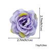 6/12pcs Flower Hair Clips Hairpin Wedding Headdress Hair Accessories For Bridal Bridesmaid Party Flower Hairclip Ornament
