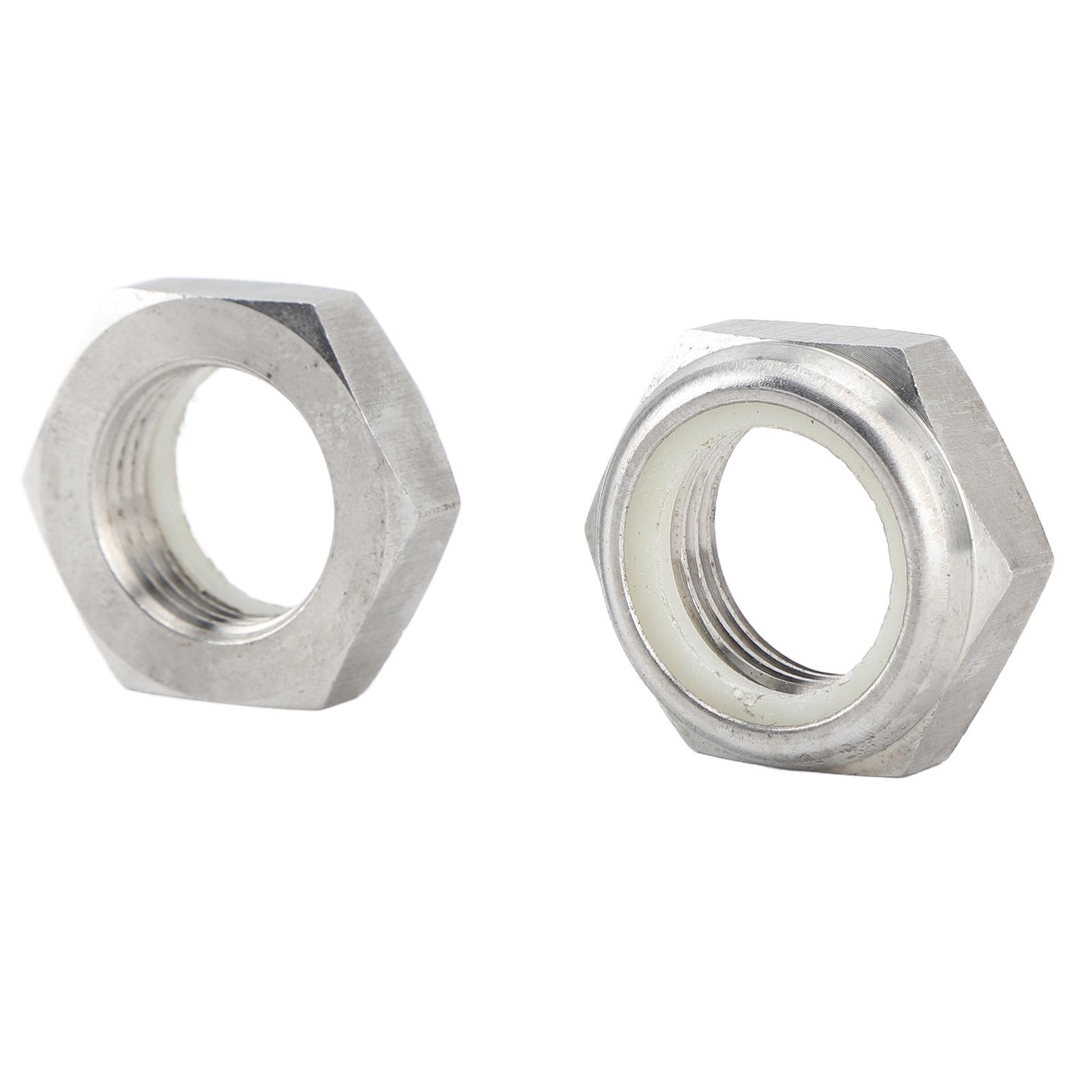 

2PCS Outboard Self Locking Nut Motor Pinion Nut 90185 22043 for Outboard Motor 2 4T 9.9‑250HP for Parsun for Hidea