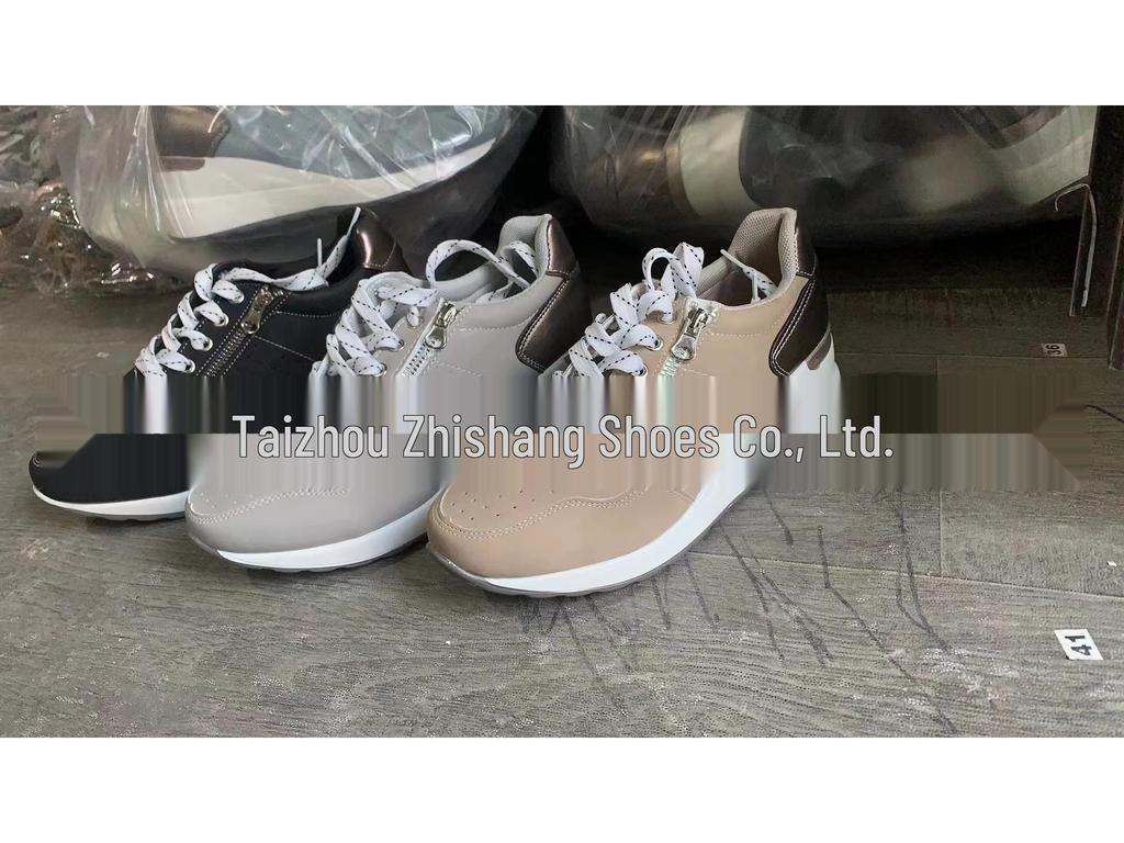 2022 Fashion Casual Women's Plus Size Sneakers, Lace-up Thick Sole Sizes 35-43