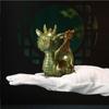 Brass Dragon's Nine Sons Ornament: Handcrafted Living Room and Office Decor, Perfect Housewarming Gift for Attracting Wealth