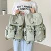 Schoolbag Fashionable High-value Backpack Large Capacity 1011 Summer New Backpack Casual Simple Travel Strap Messenger Bag