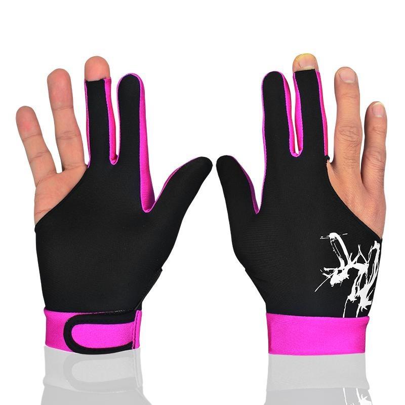 1 PC Billiard Shooters 3 Fingers Gloves 5colors Billiard Gloves Snooker Gloves Billiard Accessories