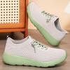 Shoes men's summer new men's casual single shoes men's and women's couples jogging shoes soft-soled flying-woven men's shoes