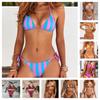 2023 European & American Style Leopard Print Bikini: Sexy Multi-Color Two-Piece Swimsuit for Women