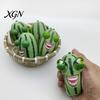 Stress Reducer Toy Popping Eye Rock Man Squeeze Anxiety Relief Watermelon Pinch Gadget Sensory Soft Ball Cabbage Dog