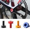 1PC Bike Square Taper Bottom Bracket Screw Aluminum Alloy Crankset Bolts Cycling Watertight Sealed Crank Nut Crank Screw