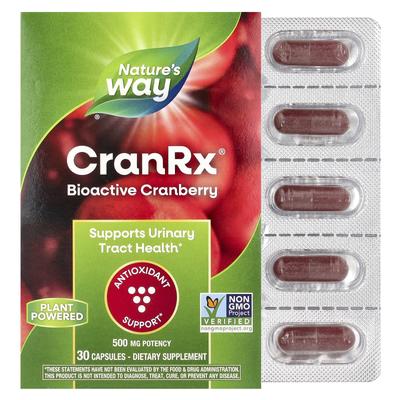 Cranrx®, Bioactive Cranberry, 500Mg, 30 Capsules