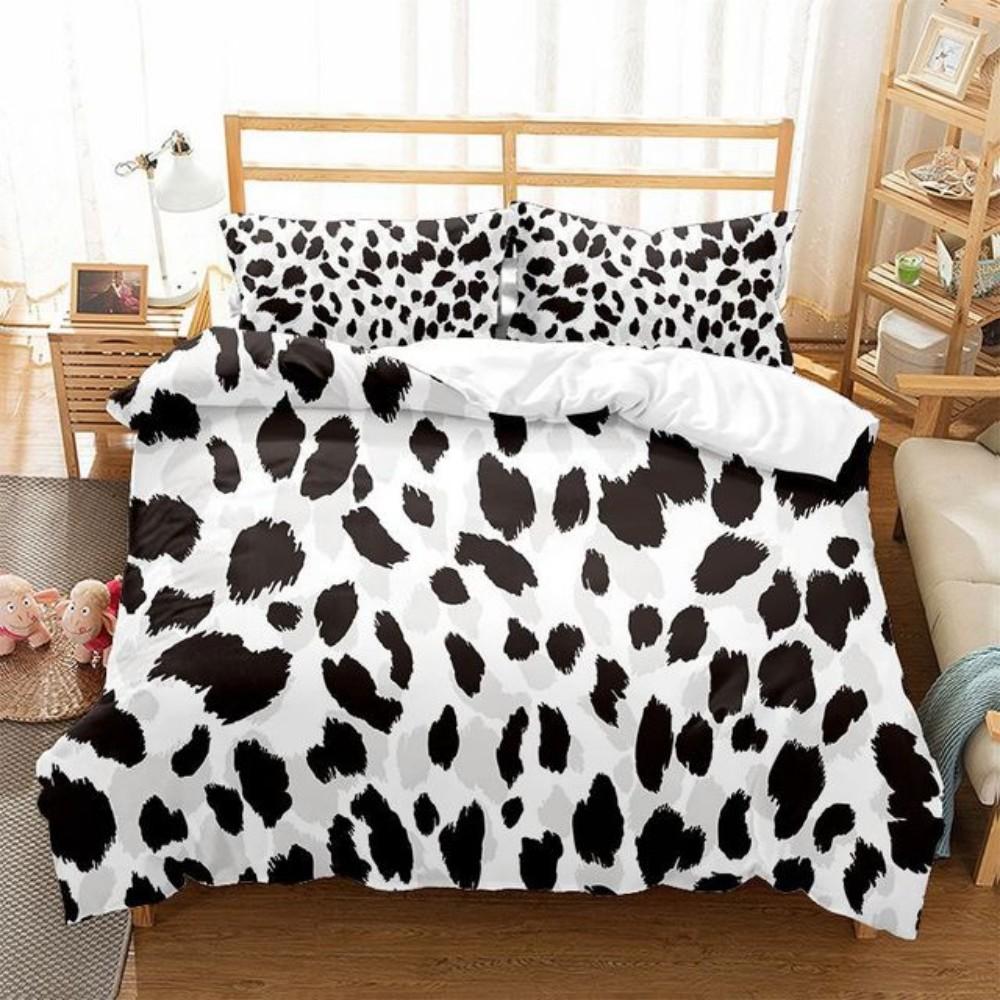 Leopard Print Bedding Set For Women Men Teens African Animal Cheetah Duvet Cover Single Double Queen King Full Twin Duvet Cover
