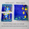 Brazilian Football Confederation logo. Bedding sets Duvet cover sets Duvet covers Pillowcases(1 * Duvet Cover 2 * Pillowcases, without duvet insert)
