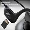 2025 X7 Bone Conduction Wireless Earphone Sport Swimming Bluetooth Compatible Headphone Hand-Free With Mic For Sports Earbuds
