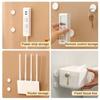 2Pcs Magnetic Hooks Magnet Holder Wall Mount Strong Magnet Hook For Socket Remote Control Storage Holder Home Organizer Hook