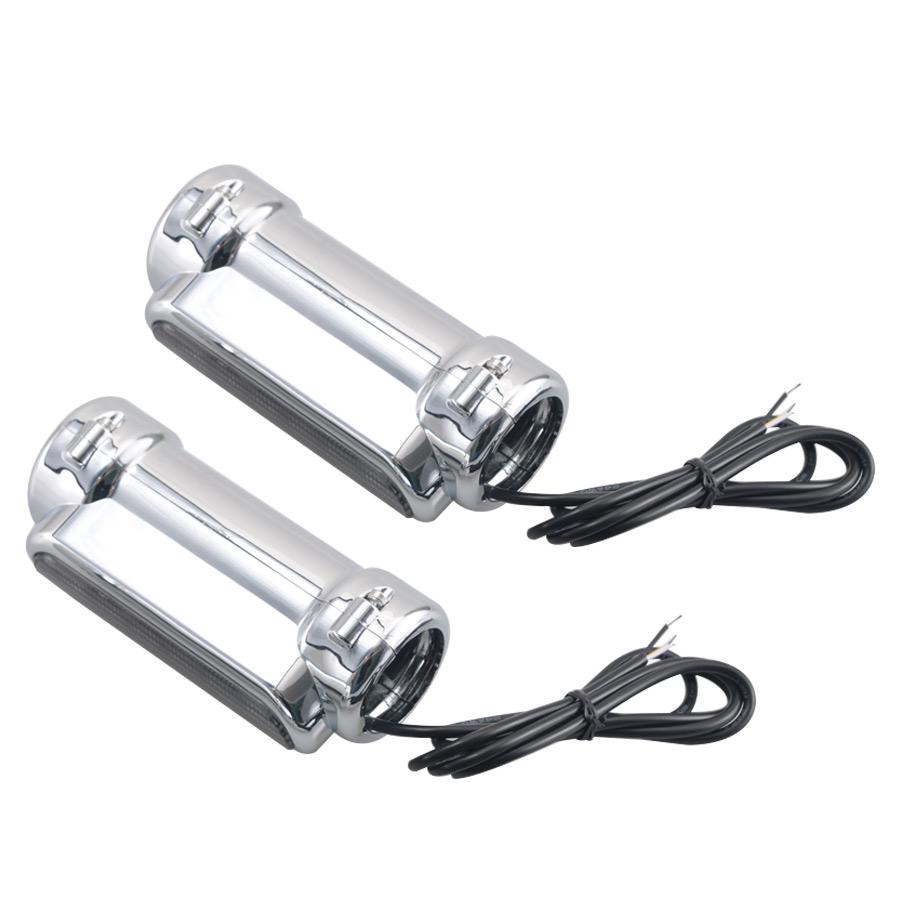 For Harley Victory Others Models with Bars Motorcycle Accessories 1.25'' Left & Right Crash Bar Turn Signal Light Running Light