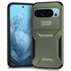 Heavy Duty Rugged Shockproof Slide Camera Lens Protect Case for Google Pixel 10 9 8 7 A Pro XL Matte Anti-slip Armor Hard Cover