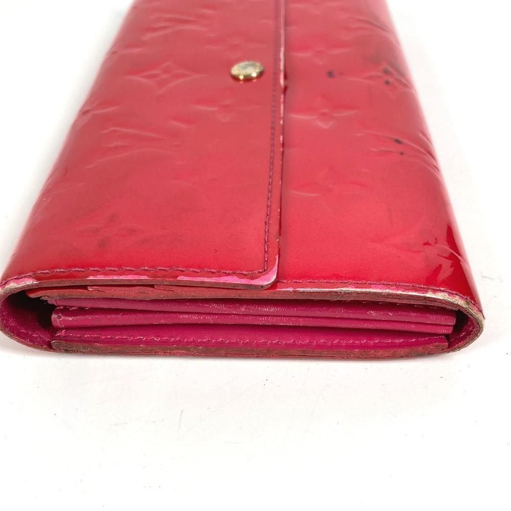 Louis Vuitton M93633 MonogramVernis Portefeuille Sarah bifold Long Wallet