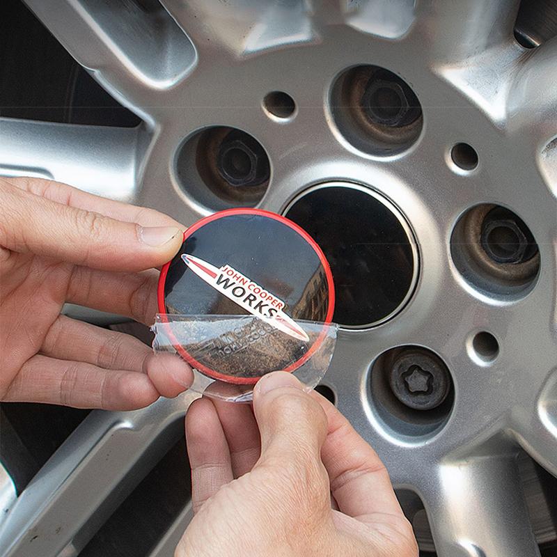 54mm 56mm Car Wheel Center Hub Cap Rim Cover Decor For MINI Cooper S JCW R55 R56 R58 R59 R60 R61 F54 F55 F56 F57 F60 Countryman TD1
