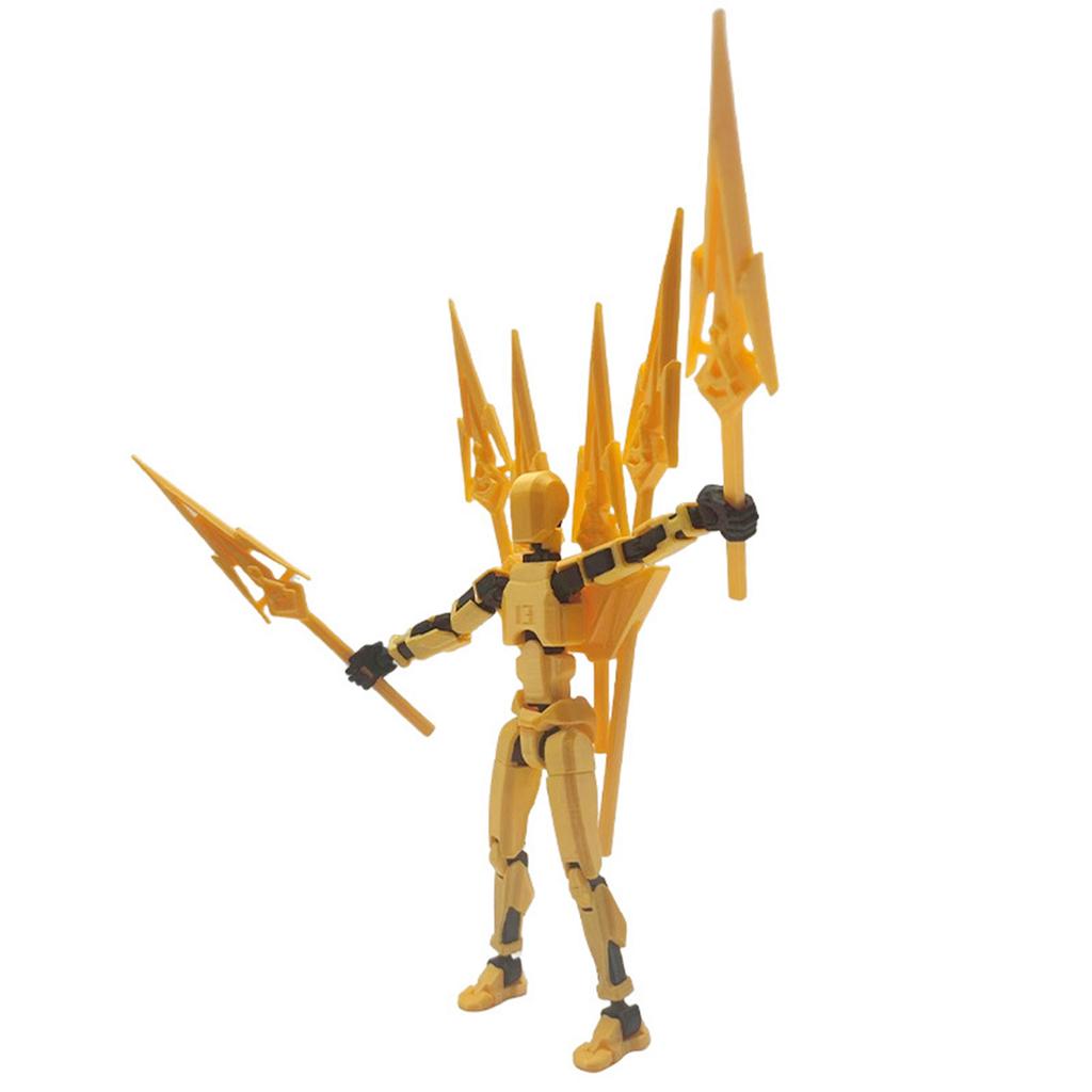 Mobile Doll Set, 3D Printed Titan Robot Mobile Doll, Posable Mobile Doll, Suitable For Collectors, Desktop Decoration