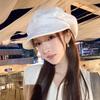 Fashion Versatile Beret Children Spring and Summer Outdoor Breathable Sunshade Sunscreen Hat Literary and Retro Painter Hat