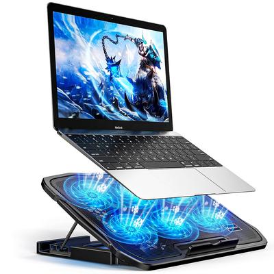 Výkonné chlazení Chladicí podložka pod notebook Chladicí stojan Vybaven 6 chladicími ventilátory 4 úrovně nastavitelná výška Nastavitelný proud vzduchu Chladič notebooku Chlazení PC