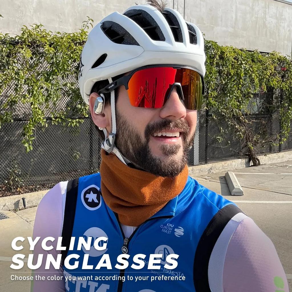 SCVCN Cycling Glasses Photochromic Sunglasses for Men Outdoor Sports Glasses UV400 Eyewear MTB Cycling Goggles Bicycle Women