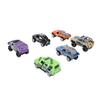 6pcs Mini Car Model Collectible Alloy Pull Back Car Play Vehicle Set for Children Over 3 Years Old