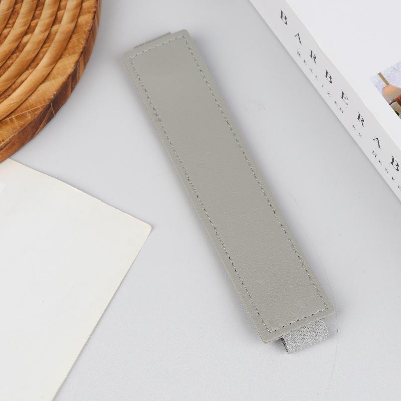 Pu Leather Elastic Notebook Band Holders Adjustable Pen Sleeve Pencil Pouch Holder Strap For Notebook Binder