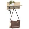 Wall Mounted Nightstand Wall Bracket Sonoma Oak