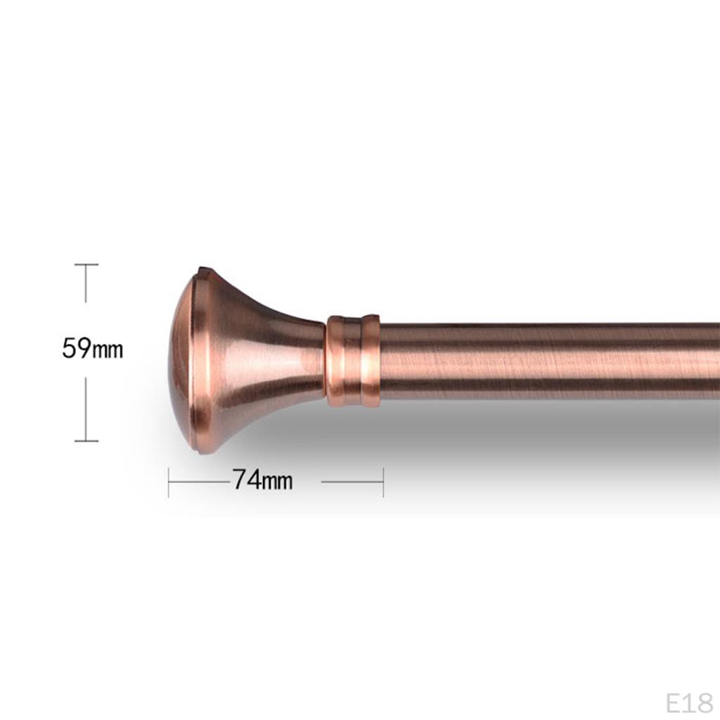 1 Piece Decorative Curtain Rod Finials Window Blind Pole End For 28mm