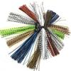 Mixed Color Buzzbaits Spinner 44 Strands Jig Squid Skirt Baitfish Silikonové sukně Spinner Baits