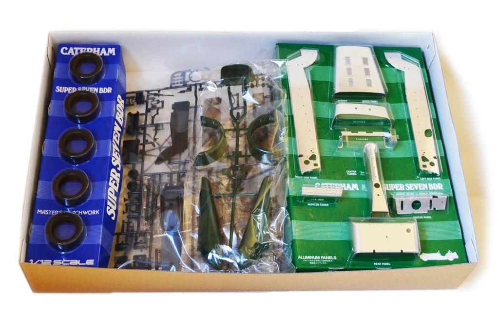 Tamiya Masters Coachwork Series Caterham Super Seven Plastic Model Kit 10201 1/12 No.01
