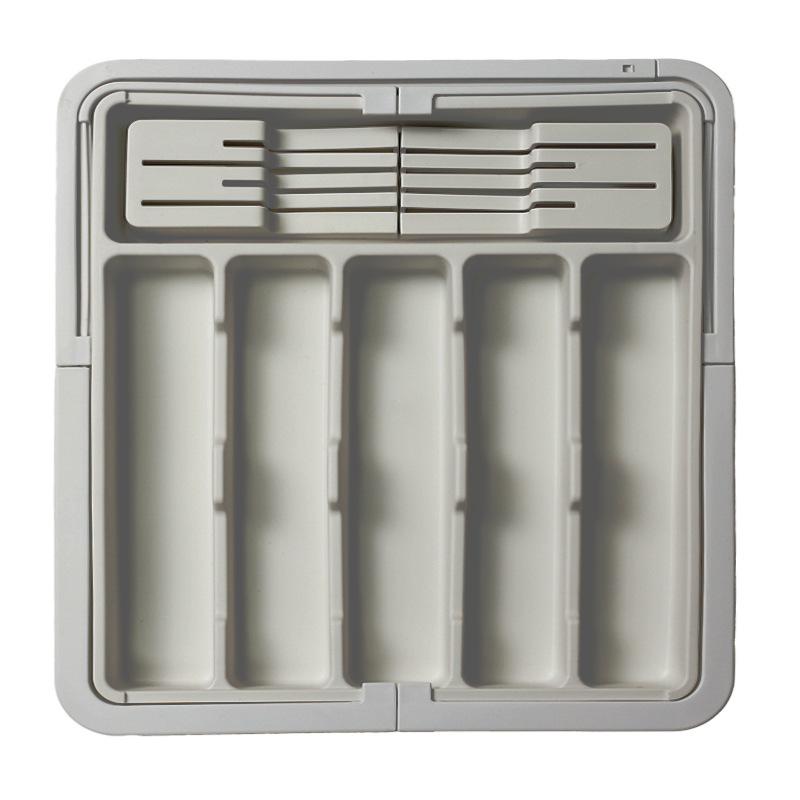 Kitchen Cutlery Compartment Storage Box