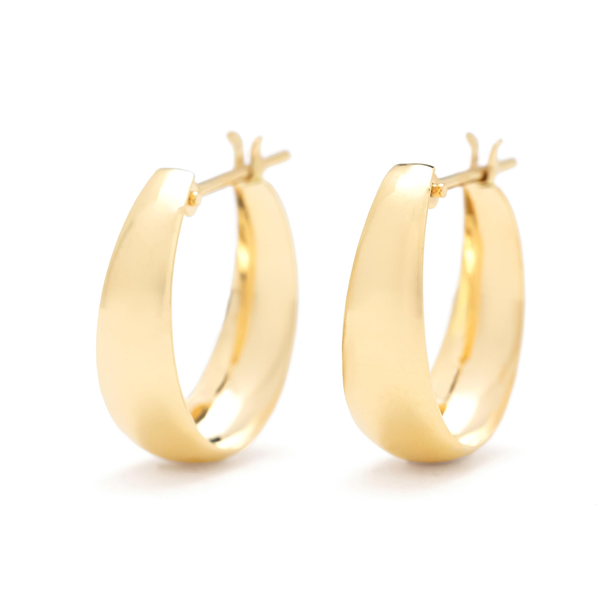 

ESTELLE [Official] Women s Hoop Earrings, 10K Yellow Gold, 0202-3381-0019-0000