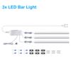 Stepless Touch Dimmable LED Bar Light Tube 12V Recessed Sensor Switch Aluminium Lamp DIY Under Cabinet Closet Backlight Lighting