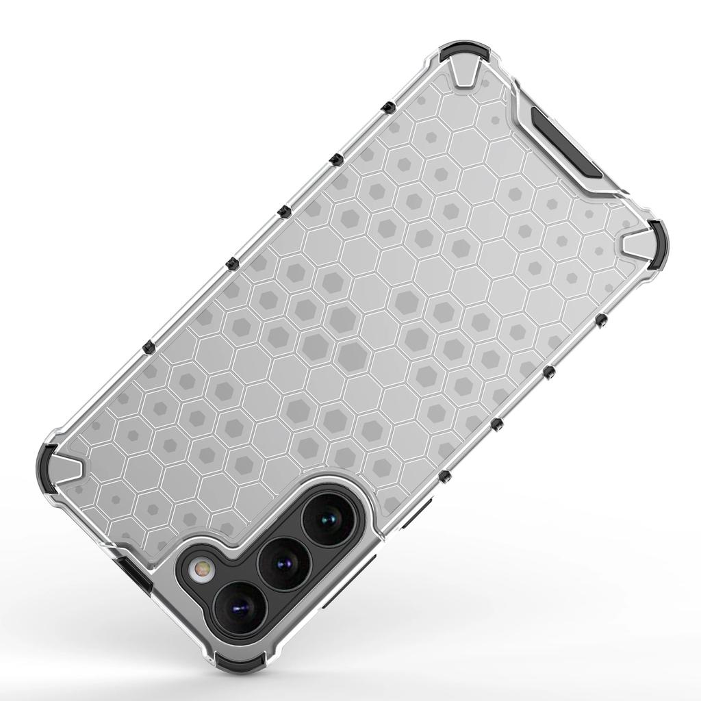 Honeycomb Etui Do Samsung Galaxy S23+ Pancerny Hybrydowy Pokrowiec Niebieskie