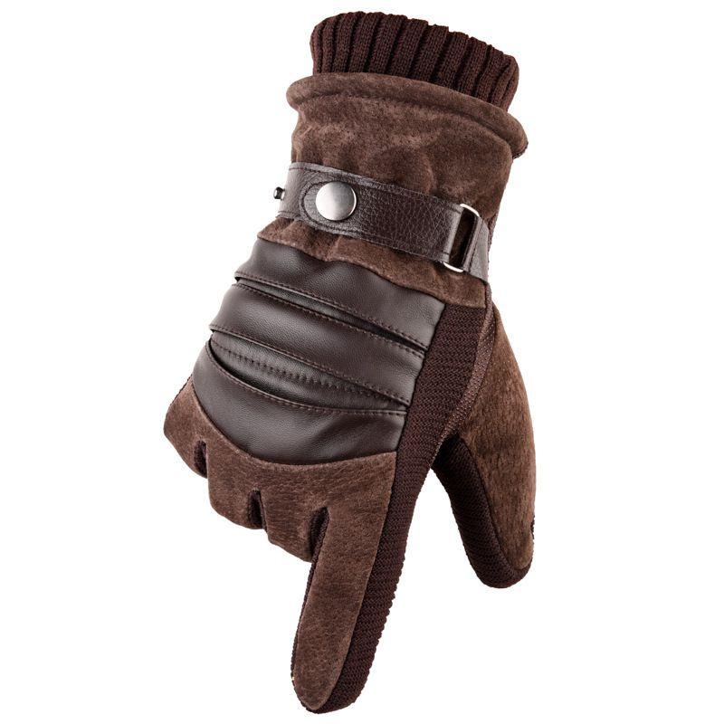 Fashion Mens Winter Warm Touch Screen Driving Gloves sports Ski Gloves