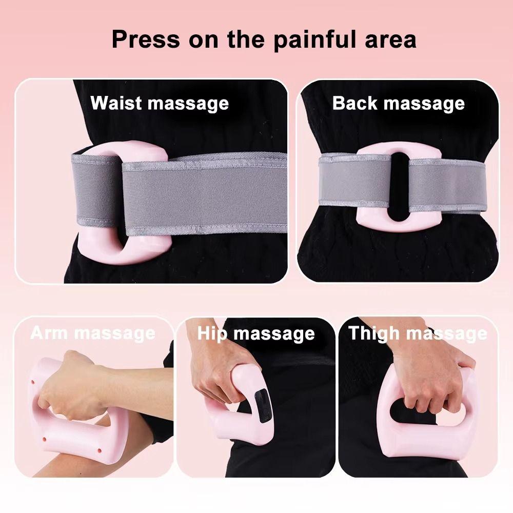 Portable Electric Body Slimming Machine Ergonomic Muscle Handheld Massager Back Waist Leg