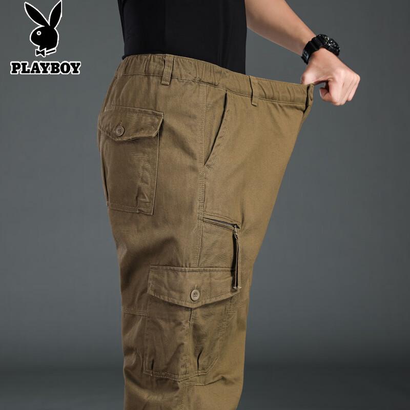 PLAYBOY Мужские хлопковые брюки-карго 3XL