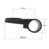 Držák počítače na řídítka pro měřiče rychlosti Garmin Silniční kolo Tt Rest Bar