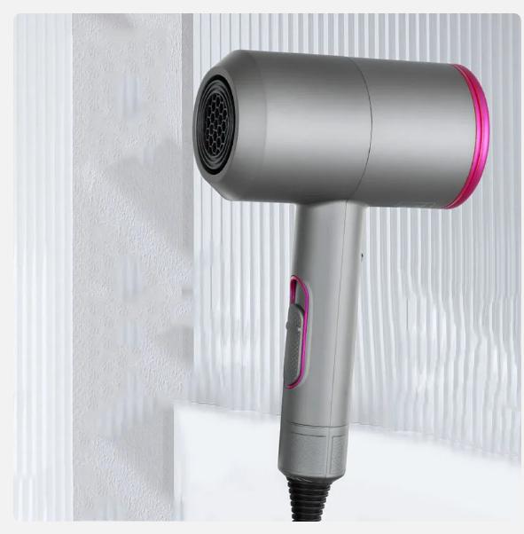 2000W Professional Hair Dryers Salon Strong Powerful Hot And Cold Wind Negative Ion Hammer Blower With Diffuser Nozzles Fast Dry