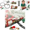 Vibrant Electric Led Musical Train And Track Set For Kids Christmas Gift Home Decor