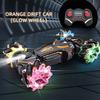 4WD RC Stunt Car, 2.4G Wireless Remote Control Cars with RC Watch Gesture Sensor LED Rotation Drift, Gift Electronic Toy for Kids Boys