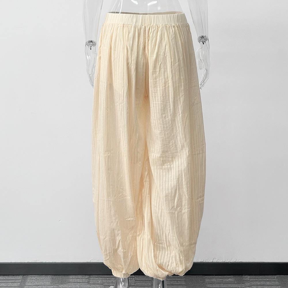 European & American Style High-End Casual Women's Balloon Pants