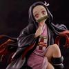 15CM Demon Slayer Kamado Nezuko Sitting Model PVC Figure Toy Gift Collection Box Decoration Desktop Collection Decoration