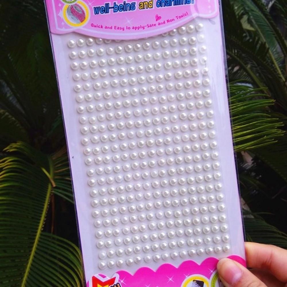 Round Shape 3D Gem Stickers Colorful Design Rhinestone Stickers Diamond Stickers  for Party Makeup