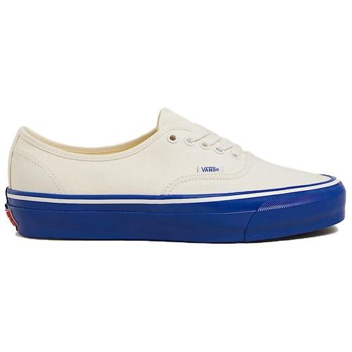 Vans Premium Authentic White Blue Midsole - VN000EBNZ5D