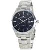 Salvatore Marra Men's Watch Date Calendar 5ATM Water Resistant Stainless Steel Bracelet Black