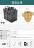 CAMPING MOON CB Can Gas Station, 6-Can Type, Simple Gas Supply Unit, LP Gas Regulator, Specifications BKZ63-Z55